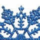thumbnail image 5 of Naiovety 12 piezas hogar Oficina Hotel al aire libre portátil Navidad copo de nieve decoración Navidad colgante decoración banquete Kits de decoración para fiestas Azul oscuro, 5 of 6