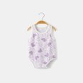 thumbnail image 2 of Vividxx Baby Boys Romper Jumpsuit Sleeveless Bodysuit Soft Summer Onesie For Newborn Indoor Comfortable Elastic Clothes Solid Color Newborn O-Neck Fashionable Dailywear, 2 of 3