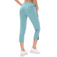 thumbnail image 2 of Women's Petite/Regular/TallCropped Yoga Dress Pants Capris Stretchy Work Ankle Pant, 2 of 5