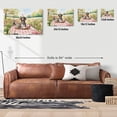 thumbnail image 5 of Happy Mother's Day German Shorthaired Pointer with Sweets and Flowers at a Picnic Horizontal Matte Canvas Poster GSP Lover Dog Gift Wall Art Home Decor - 13005, 5 of 5