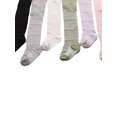 thumbnail image 5 of Genuiskids Toddler Baby Girls Tights Soft Ribbed Knit Leggings Winter Warm Stockings Pantyhose Cotton Cotton for Spring Summer, 5 of 9