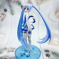 thumbnail image 3 of Hatsune Miku Snow Princess Hatsune Collection Model Toy Statue Puppet Toys 8.67 inch, 3 of 8