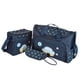 thumbnail image 1 of 4pcs Set de Bolsa de Bebé Almacenamiento de Botella Pañal de Moda de Impermeable Bolsillos de Cambio, 1 of 2