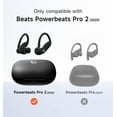 thumbnail image 6 of SURITCH for Beats Powerbeats Pro 2 Case, Magnetic Locking, Shockproof Bumper Protective Cover with Carabiner, Keyring and Cleaner Kit, Green, 6 of 7