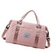 thumbnail image 2 of Bolsa de gimnasio deportiva, bolsa de transporte, bolsa de equipaje, duradera, impermeable, bolsa para la noche, bolsa de viaje, Rosa, 2 of 9