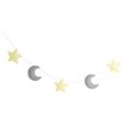 thumbnail image 4 of Decoración de pared de estrellas + Adornos de , Decoración para Colgar en , Colgante Hecho , Artesanías , Amarillo gris Fanmusic Decoración de pared de estrellas, 4 of 6