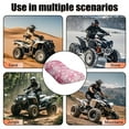 thumbnail image 5 of Uorisanigo ATV Seat Cover for Most ATV, Breathable Pink Cherry Blossom Motorcycle Seat Cushion Cover Accessories for Comfortable Long-Distance Riding Easy to Install and Clean, 5 of 7