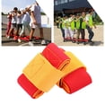 thumbnail image 4 of 3-legged Racing Tape, Durable Firm Elastic Binding Rope Colorful 3-legged Racing Tape for Children Adults Outdoor Fun Collaboration Suitable for 4, 4 of 8