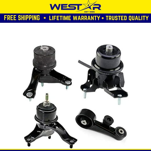 Fits 2013-2018 Toyota Avalon 3.5L w/AUTO Engine Motor & Transmission Mount set | A42017HY, A62036, A62060, A4288