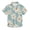 Daisy Chrysanthemum Flower, variant on Small Short Sleeve Button Down Shirts Shells and Starry Casual Shirt 3-10 Years