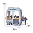 thumbnail image 3 of Step2 Adventure Camper Kids Outdoor Playhouse with Accessories for Toddlers Ages 2 Years and Older, 3 of 19