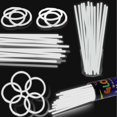 thumbnail image 1 of Glow Sticks XiawalangZhuo, 8 pulgadas, color blanco, paquete de 100 unidades, 1 of 7