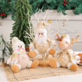 thumbnail image 1 of Sentmoon Christmas Plush Ornaments Soft Lint Hanging Doll Decoration Cute Mini Christmas Characters for Tree, Window, or Room Display Holiday Gift Use Time-Limited Price Slashes & Steals, 1 of 7