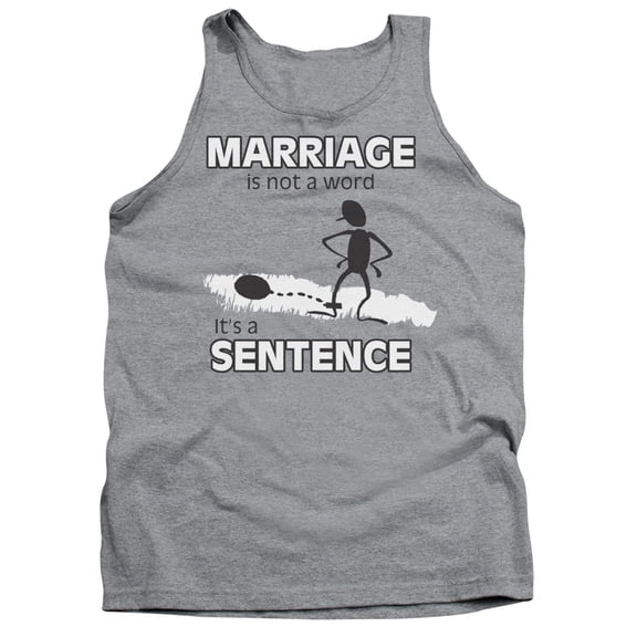- Marriage Sentance - Tank Top - Large