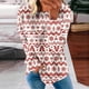 thumbnail image 2 of Sudaderas de Cuello Redondo de Navidad Para Mujer Moda Casual Impreso Blusa de Manga Larga Tops Con Capucha Odeerbi  ODB193526, 2 of 5