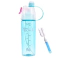 thumbnail image 1 of Portable Multifunctional Spray Water Bottle Ideal for Summer Outdoor Activities One Click Mist Feature for Hiking and Running Friendly Materials Water Bottle 1pc, 1 of 4