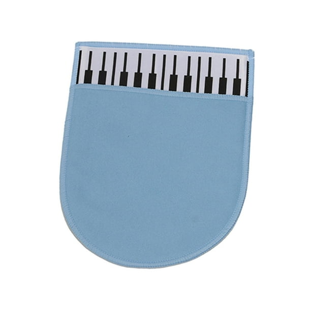 Pao Limpio De Microfibra, Guante De Limpieza De Teclado De 15x19cm Para Flauta De Latón Y Piano