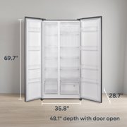 Element 21.4 Cu. Ft. Side by Side Refrigerator
