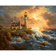 thumbnail image 1 of Diamond Painting (DE2361) 5D DIY Paisaje Serie Redondo 50x70cm FLhrweasw Nuevo, 1 of 1