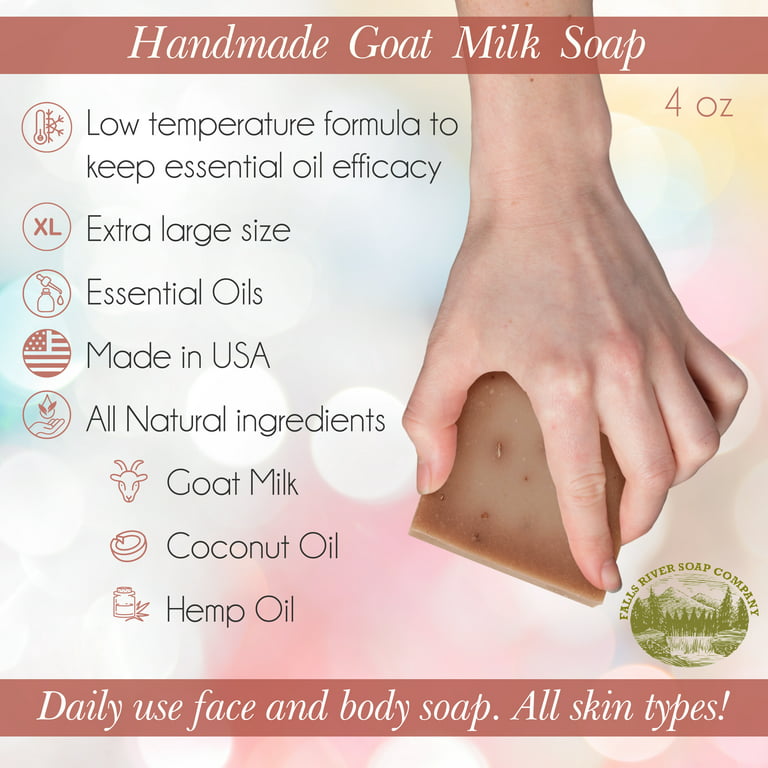 Handmade Goat Milk Soap, 5-Pack Variety