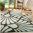 thumbnail image 2 of SAFAVIEH Modern Art MDA613A Handmade Brown / Blue Rug, 2 of 5