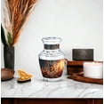 thumbnail image 5 of JAGASY Orange Butterfly Urns for Man & Women - Butterfly Decorations Small Urn for Mom - Orange Leaf Cremation Urns for Human Ashes - Keepsake Urn for Ashes Adult Male - ( 3 Inch), 5 of 7