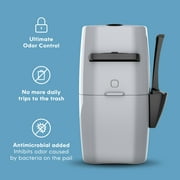 Litter Genie Plus Cat Litter Disposal System for Ultimate Odor Control, Silver