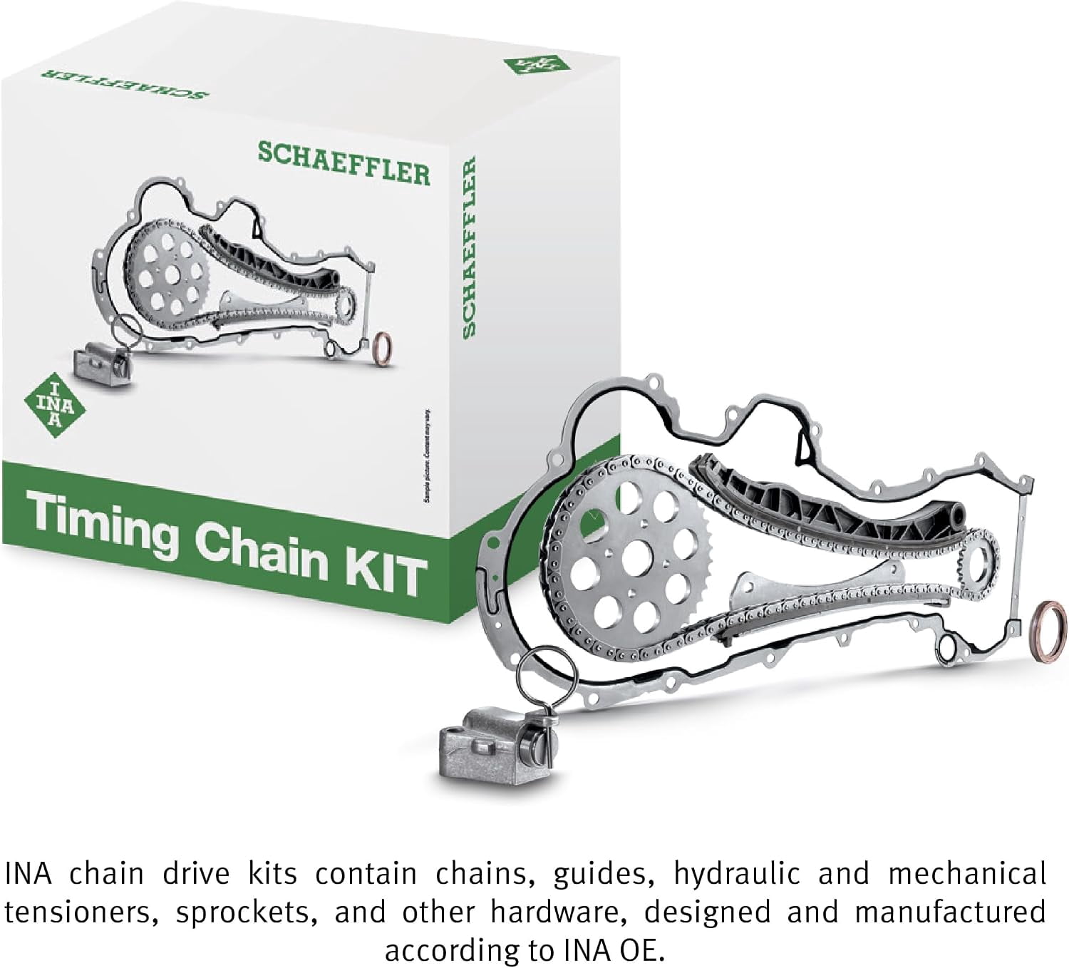 Schaeffler INA ZC0219, CDC Timing Chain, Compatible with BMW 328i 07-16, 328i xDrive 09-16, 528i 08-16, X3 07-18, X5 07-18
