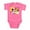 Raspberry, variant on CafePress - Power Rangers On Their Cell Phones - Cute Infant Bodysuit Baby Romper - Size Newborn - 24 Months