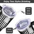 thumbnail image 5 of Inspirational Gifts for Men, Sometimes You Forget You're Awesome 40 Oz Tumbler with Handle and Straw, Birthday Gifts for Him Husband Dad and Boyfriend, 5 of 7