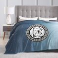 thumbnail image 4 of Bowdoin College Logo Fleece Blanket, Very Soft Microfiber Flannel Blanket for Couch Warm and Cozy for All Seasons, 4 of 6