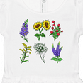 thumbnail image 4 of Inktastic Group of Beautiful Wildflowers Girls Baby Dress, 4 of 5