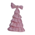 thumbnail image 4 of Gorro de fiesta de cumpleaños, adorno para el cabello con forma de árbol de Navidad, accesorio para el cabello con lazo, lindo y divertido Rosa, 4 of 9