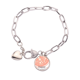 thumbnail image 1 of Happy Easter festival lindo colored Egg Flower Pulsera de cadena de corazón joyería encanto moda, 1 of 3