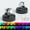Black, variant on 2 Pcs Mini RGB Battery Spotlights Indoor, Indoor Wireless RGB LED Spots Light, Remote 13 Color Accents Lights with Rotatable Head, Control Wireless LED Spots Lights with Remote