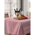 thumbnail image 6 of Pink Table Cloth, Waterproof Tablecloth for Rectangle Tables, Vintage Modern Abstract Art Ombre Reusable Washable Fabric Table Cover for Restaurant Kitchen Dining Tables 52"x70", 6 of 9