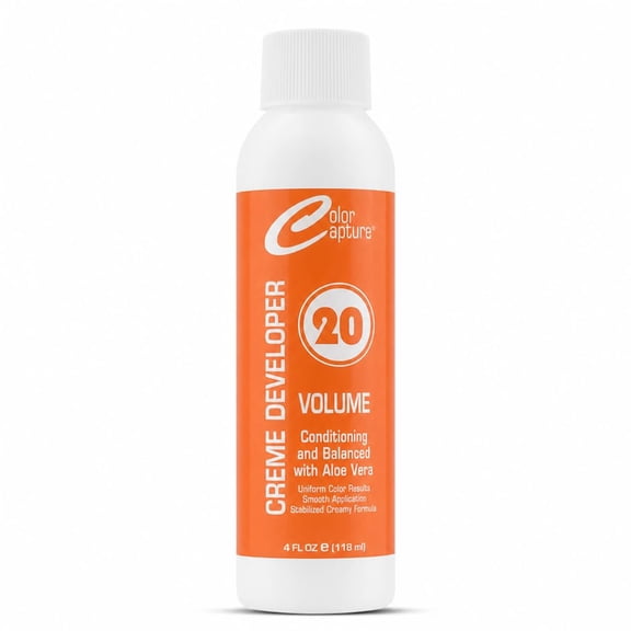 COLOR CAPTURE - Cream Developer 20 Vol, Professional Quality, 4oz