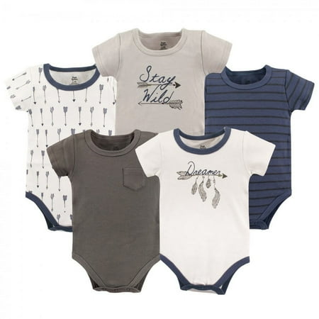 UPC: 0660168908091 | Yoga Sprout Baby Boy Cotton Bodysuits 5pk  Arrows  18-24 Months