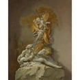 thumbnail image 3 of François Boucher 20x24 Black Modern Framed Museum Art Print Titled - Fountain Study, 3 of 5
