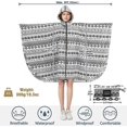 thumbnail image 2 of Poncho Ripstop ligero, impermeable y transpirable con capucha para actividades al aire libre, 2 of 5