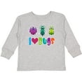 thumbnail image 3 of Inktastic I Love Bugs Boys or Girls Long Sleeve Toddler T-Shirt, 3 of 5