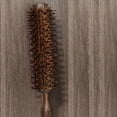thumbnail image 4 of Round Boar and Nylon Bristle Brush Styling Hairbrush for Blow Drying and Curling Short Thin Fine Hair, 4 of 20