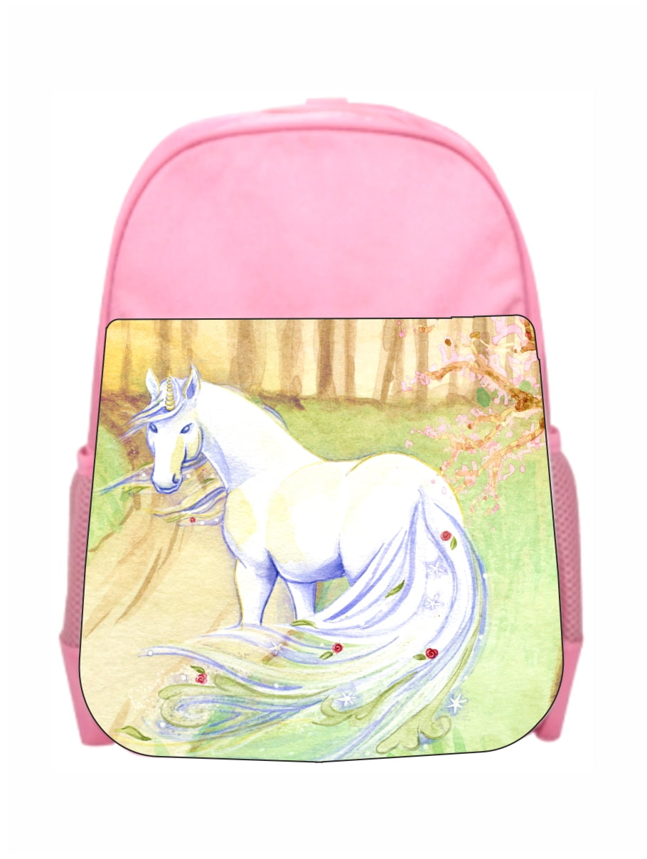 Musical Design Girls Pink Preschool Toddler Childrens Backpack /& Lunch Box Set
