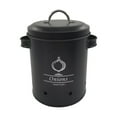 thumbnail image 4 of MesaSe Vintage White Galvanized Iron Ventilated Vegetable Storage Tin, 4 of 6
