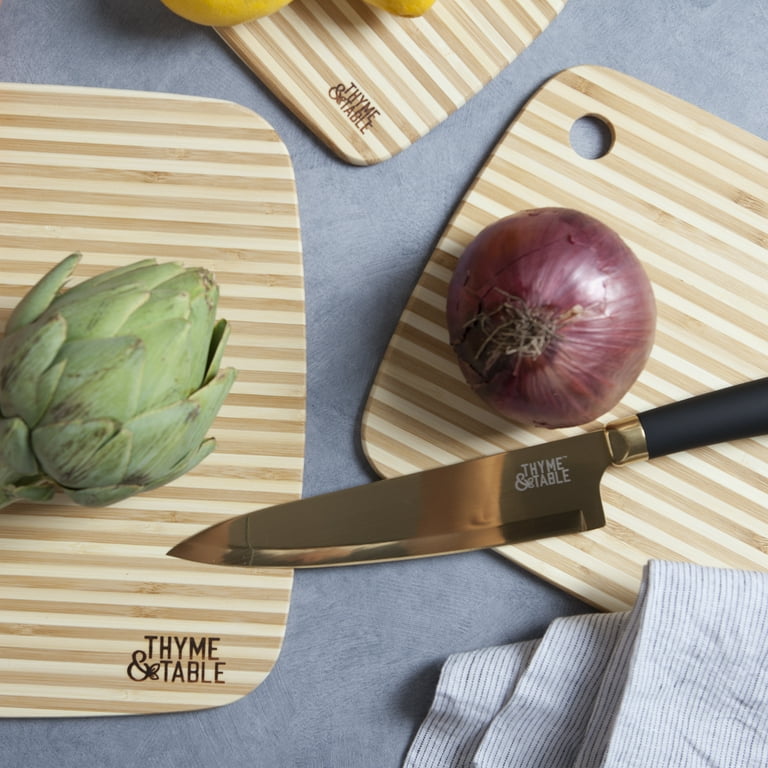 thyme and table 3 pc knife set review｜TikTok Search
