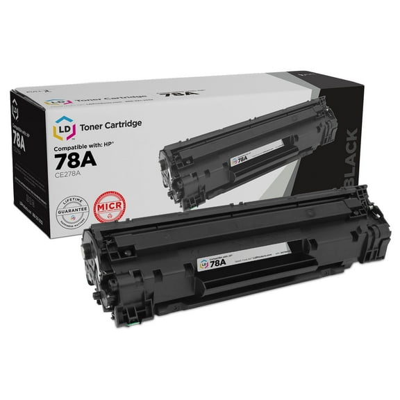 LD Products Black MICR Toner Cartridge Compatible Replacement for HP 90A 90 A CE390A