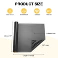 thumbnail image 2 of Vinilo de Transferencia de Calor Negro Uxcell, Rollos de Vinilo de 10 Pulgadas x 5 pies para Corte de Calcomanías, Señales, Álbumes de Recortes, Manualidades DIY, Decoración del Hogar, 2 of 6