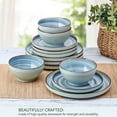 thumbnail image 5 of Pfaltzgraff Dusk 12 Piece Dinnerware Set, Blue, 5 of 13