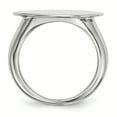 thumbnail image 2 of Stainless Steel Polished Circle Ring Size 9, 2 of 3