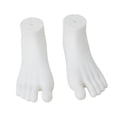 thumbnail image 5 of figatia 2 Pieces Mannequin Foot Display Model Lifelike Home Foot Forms Sandal Photography Props Showcase Malls Stockings Manikin Feet White, 5 of 8